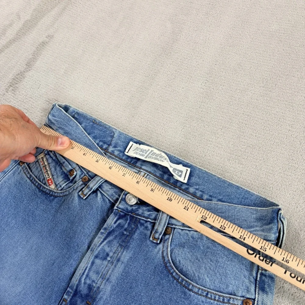 Diesel Kulter Straight Leg Jeans in Blue Men 30x34 Button Fly Made in‎ Italy